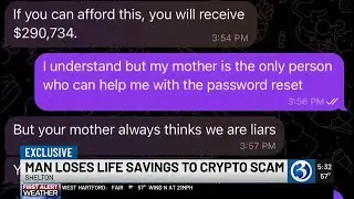 Shelton man loses life savings to online crypto investment scam