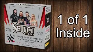 First Ever 1 Of 1 Pull: WWE Panini Select 2023 Unboxing