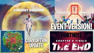 Fortnite Season 8 Live Event THE END Cube Queen new variant, corruption update Chapter 3 map teaser!