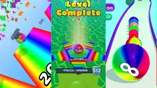 Episode 302 Live - The Ultimate Multi-Effects Gameplay 2048 Merge Ball Run Games 3 in one 😎 👌