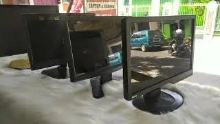 DIJUAL LED/LCD MONITOR BEKAS BERKUALITAS HARGA 400RB'AN COCOK UNTUK KOMPUTER & CCTV