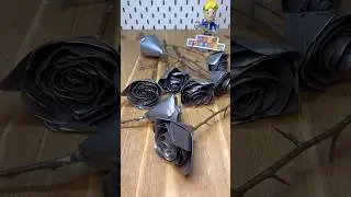 Making DUCT TAPE Roses!