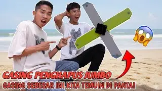 ARIK SAPUTRA MENEMUKAN GASING PENGHAPUS JUMBO DIPANTAI, BISA MUTER GAK?? | Mikael TubeHD
