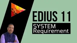 What are the requirements for Edius 11? Minimum System Requirements #edius11 #pcforedius