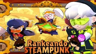 RANKEANDO as SKINS da MAIS NOVA TEMPORADA de STEAM PUNK do BRAWL STARS!