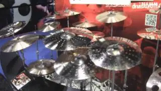 NAMM 2012 Sabian Cymbal Samples - With Jason Rullo of Symphony X