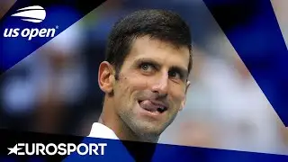 17. RAZ Z RZĘDU WYGRAŁ z JAPOŃCZYKIEM | Novak Djoković - Kei Nishikori | Tenis #USopen - skr&oacute;t meczu