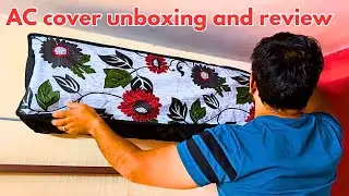 AC cover unboxing and review 2025. Online AC cover, cheapest AC cover.