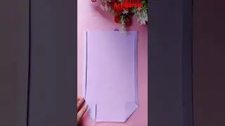 Without glue Envelope Making Idea with only one A4 size Paper 💌🎀 #Art Barsoi 😍..,