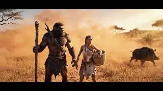 Prehistoric Battle: Early Man vs. Giant Python | An Epic Rescue Mission