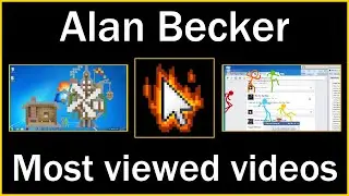 Alan Becker's Most Viewed Videos on YouTube 2006-2026 - Animator vs Animation, Minecraft