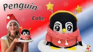How to Make a Penguin Cake