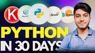 How I Learned Python in 30 Days?  BEST Python Course.
