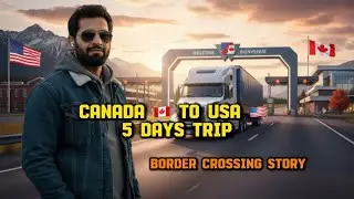 Canada 🇨🇦 to USA 🇺🇸 trucking #canadiantrucking #truckdriver #trucking #trucking 