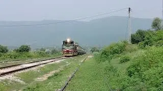 102Dn Passing Bakrala Railway station