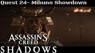 Assassins Creed Shadows - Quest 24 Mibuno Showdown (PS5)