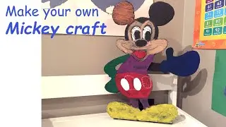Make your own Mickey craft easy