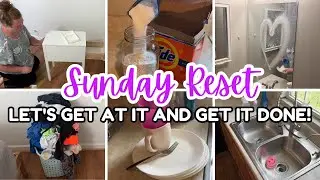 SUNDAY RESET | GET READY FOR THE WEEK | EXTREME CLEANING MOTIVATION 2023 | CLEAN WITH ME