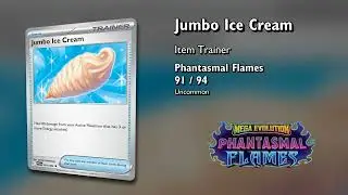 PFL 091 Jumbo Ice Cream Trainer   Phantasmal Flames   AYUMI ODASHIMA   Cozy Cardboard Chronicle