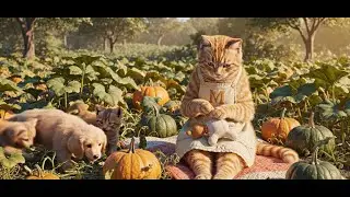 Mama Cat Trims Fur & Makes DIY Tiger Hats for Kittens 🐯