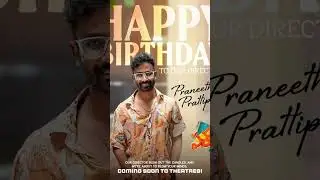 Birthday Best Wishes to our Debutant Director @praneethdirects - Team #Patang
