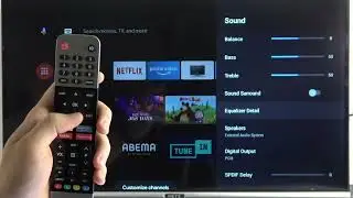 Как изменить режим звука на Android TV?