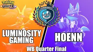Luminosity Gaming vs Hoenn - Luminosity League WB Quarter Final - Pokemon Unite