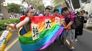 Taiw&aacute;n celebra el desfile del Orgullo Gay por las calles de Taipei