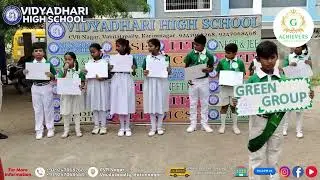 Morning Assembly Activity About English Language By Our Green Group Students.........