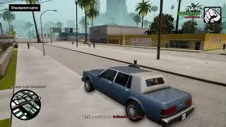 Grand Theft Auto San Andreas Definitive Edition Limpando As Ruas
