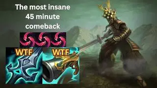THE MOST INSANE 45 MINUTE COMEBACK GAME...