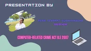 Computer-related Crime Act B.E 2007