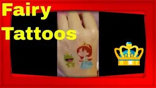 Fairy Book Tattoos for Kids👸👑🐸  # JMB FATE