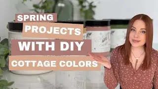2 Easy Spring DIYs | Painted Wooden Eggs & Vintage Cottage-Style Quilt Rack