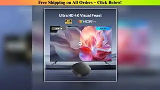 Google TV Box with Netflix 4K Streaming Media Player Certified Google TV 12.0 Support Dolby Audio