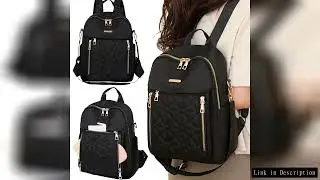 New fashion nylon fabric backpack women's backpack travel bag