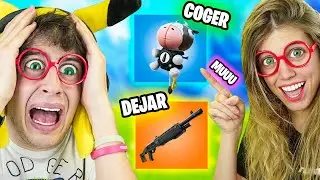 MI NOVIA DECIDE mi partida #7 en Fortnite Battle Royale! (No creerás lo que pasa..) ft. @Laia Oli