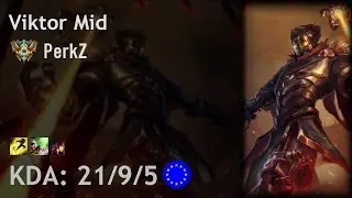 Viktor Mid vs Orianna - PerkZ - EUW Challenger Patch 7.7