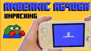 Anbernic RG406H unpacking (RU)