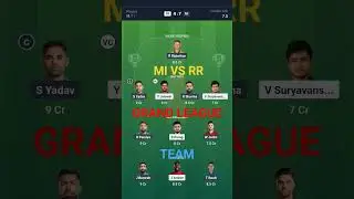 RR VS MI DREAM11 PREDICTION/#shortsfeed /#dream11team /#viralshort /#shortviral /#trendingshort #ipl