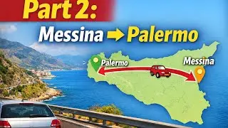 &ldquo;Sicily Road Trip: Messina &rarr; Palermo 🇮🇹 Endless Tunnels & City Arrival (Part 2)&rdquo;
