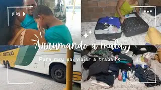 ARRUMANDO A MALA 🧳 PARA MEU PAI VIAJAR