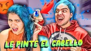 ¡LE PINTO EL CABELLO DE AZUL A MI EX NOVIA! 48 HORAS de BROMA PESADAS a YOLO AVENTURAS