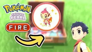 SINNOH BREIFCASE SIMULATOR💼✨ SHINING PEARL WITH ONLY SHINY FIRE TYPES!! #shorts