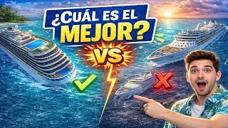 Las mejores l&iacute;neas de Cruceros!! Las comparamos todas!!!