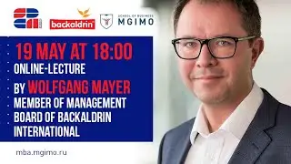 Online-lecture by Wolfgang Mayer