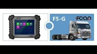 FCAR F5-G  Hino 500 diagnostic tool,support all 12V+24V vehicles