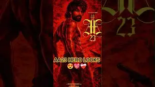 aa23 movie heroine 😍❤️&zwj;🩹 | allu arjun | lokesh kanagaraj | Anirudh | Shraddha Kapoor #aa23#alluarjun