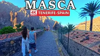 TENERIFE - MASCA | Discover One of the Most Beautiful and Authentic Villages 🌞 4K Walk ● Summer 2025
