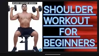 Shoulder workout for beginners #HOW TO BUILD SHOULDER FAST #Best exercises for shoulder #best work